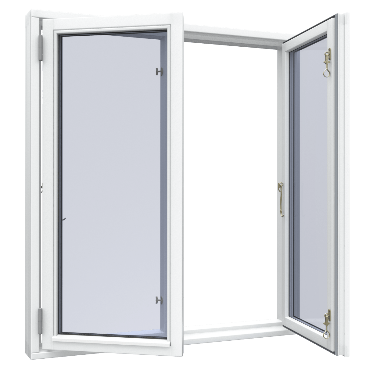 Casement windows